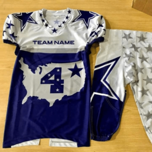 American football uniforms